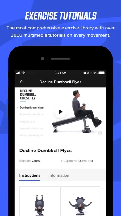 Capturas de pantalla de BodyFit Fitness Training Coach