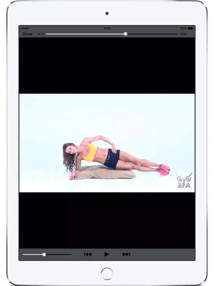 Bikini Abs – Women Abdominal Exercises for Slim Belly. iPad 应用截图