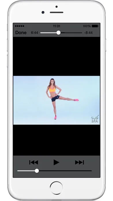 Zrzuty ekranu Bikini Butt Lite – Tone Your Buttocks With Leg Lift Exercises