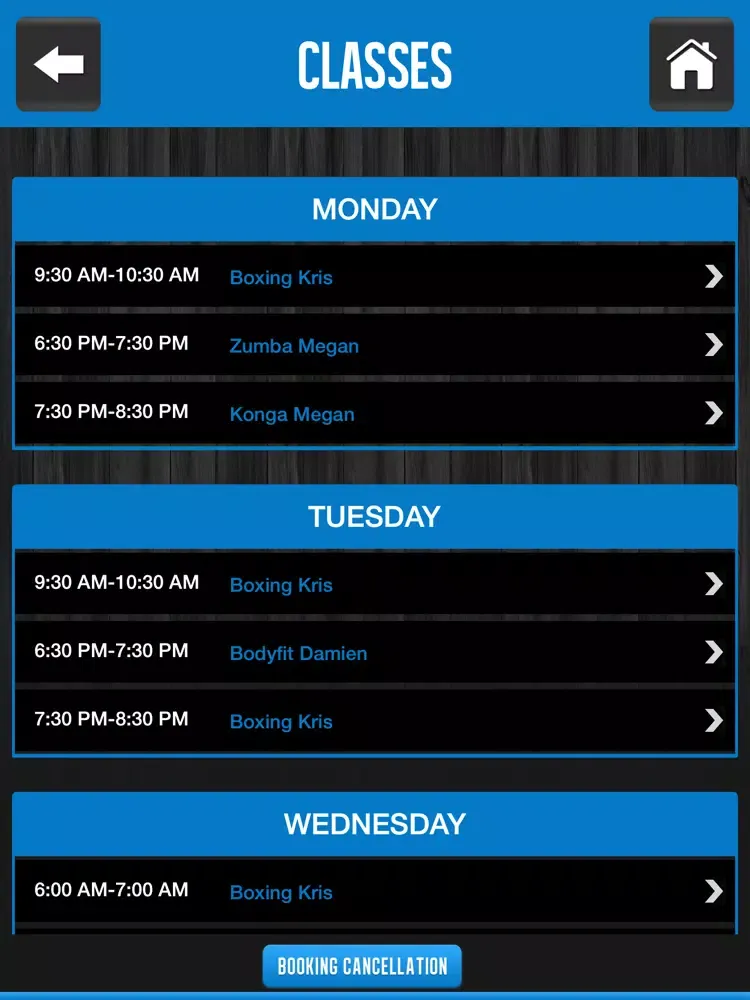 Screenshot di Bodyflex Gym iPad 