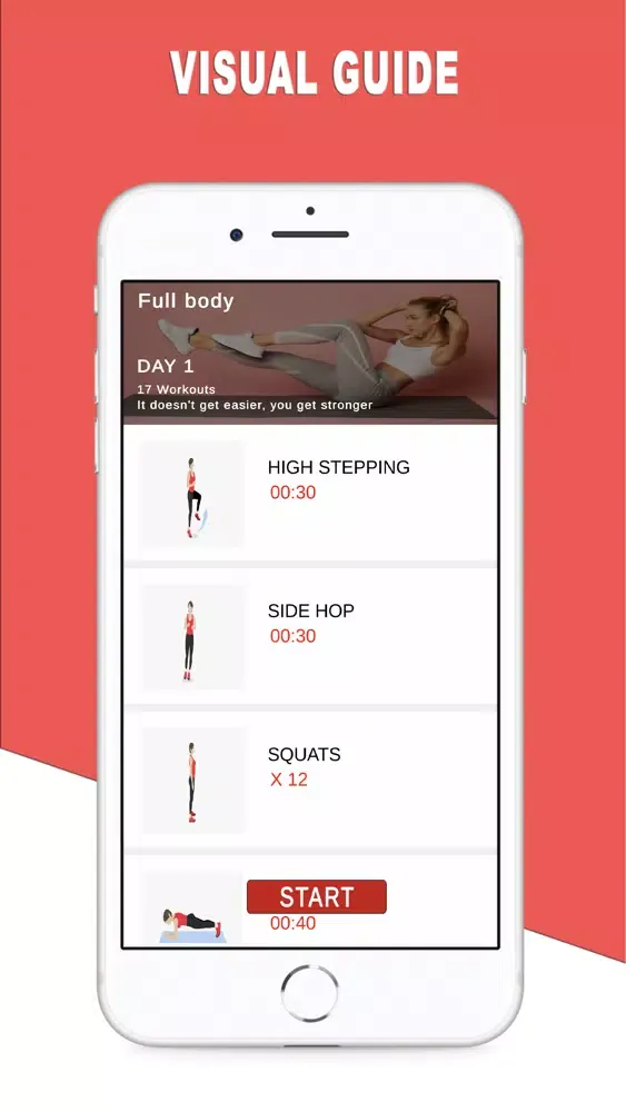 Zrzuty ekranu 28 Days Full Body Home Workout