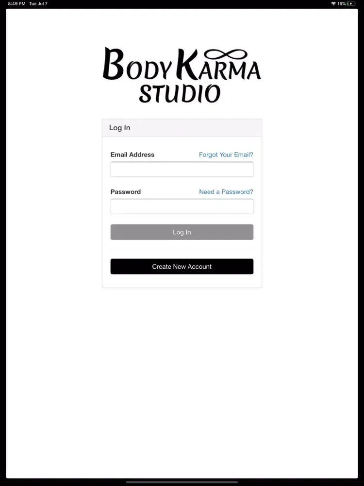 Capturas de tela do Body Karma Studio iPad 