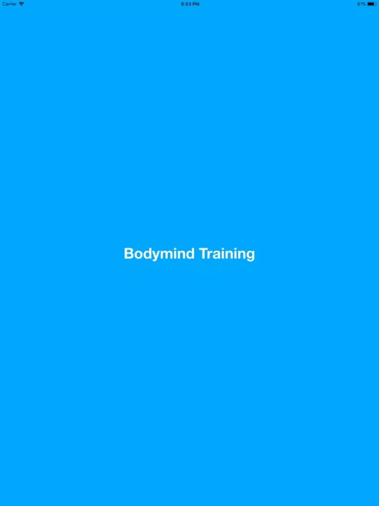 Capturas de pantalla de Bodymind Science Training iPad 