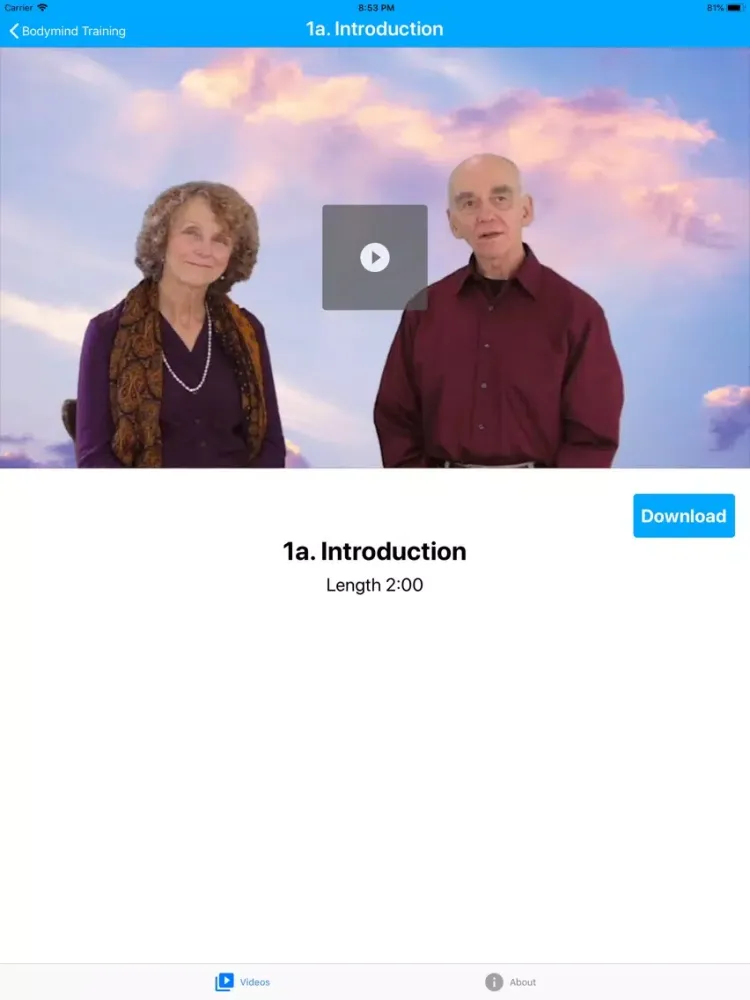Capturas de pantalla de Bodymind Science Training iPad 