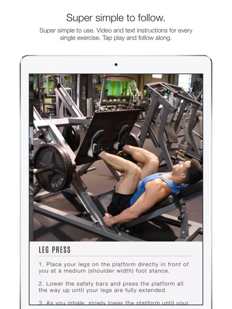Captures d'écran de RJPORTALES Fitness iPad 