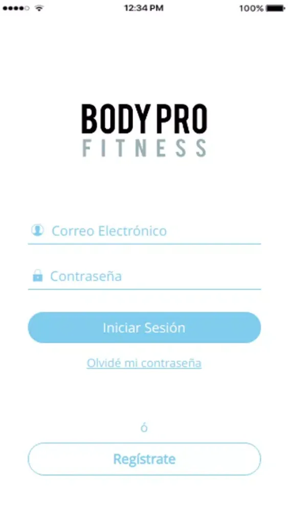 Tangkapan layar Body Pro Fitness