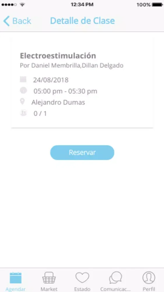 Tangkapan layar Body Pro Fitness