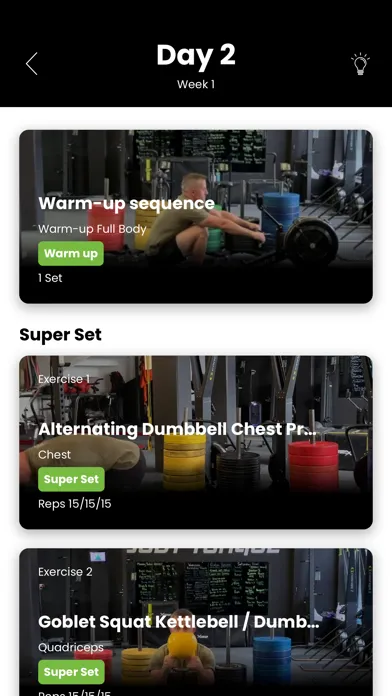 Body Torque App سکرین شاٹس