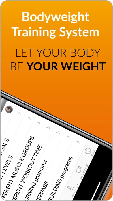 Ảnh chụp màn hình của Bodyweight Band Home Workout