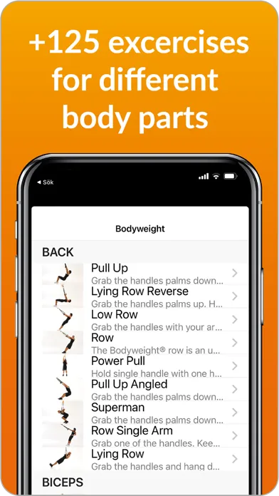 Ảnh chụp màn hình của Bodyweight Band Home Workout