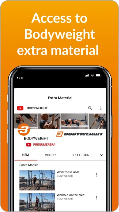 Ảnh chụp màn hình của Bodyweight Band Home Workout