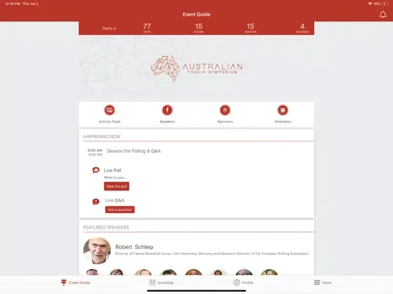 Australian Fascia Symposium iPad  스크린샷