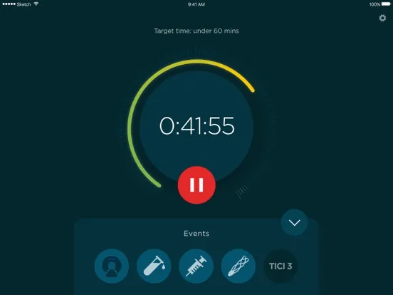 Captures d'écran de Angels Stopwatch iPad 