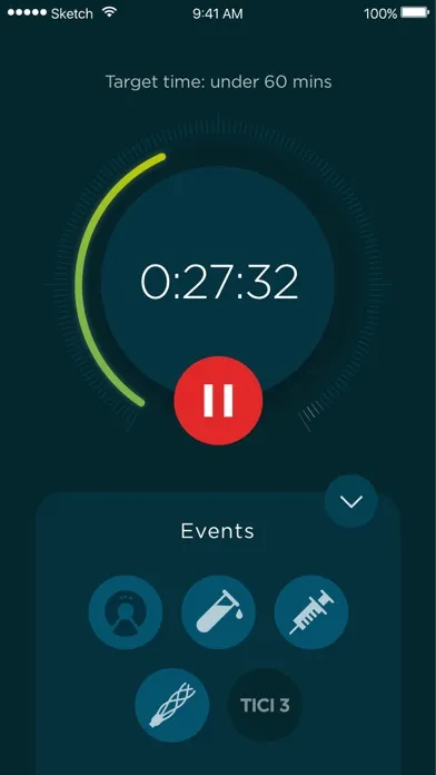 Captures d'écran de Angels Stopwatch