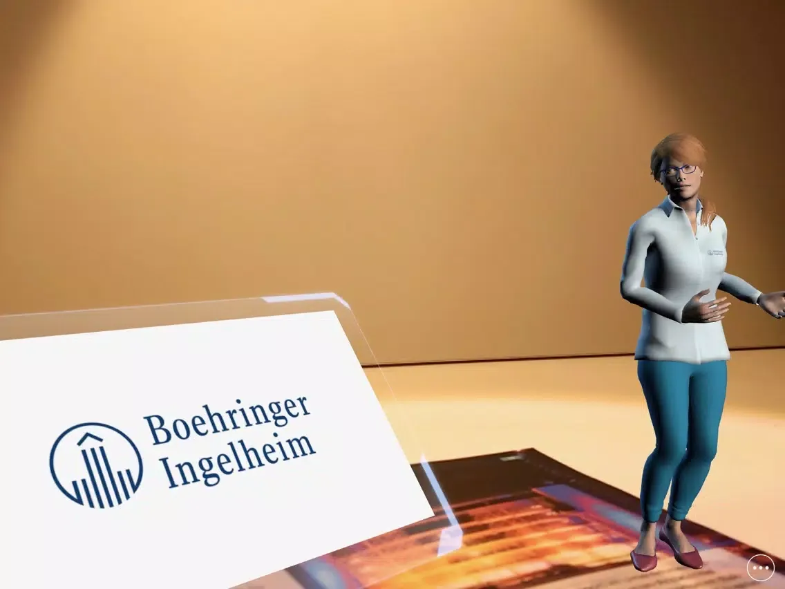 Boehringer Ingelheim AR iPad  Screenshots