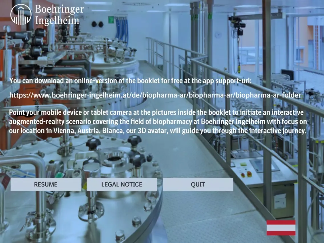 Boehringer Ingelheim AR iPad  Screenshots