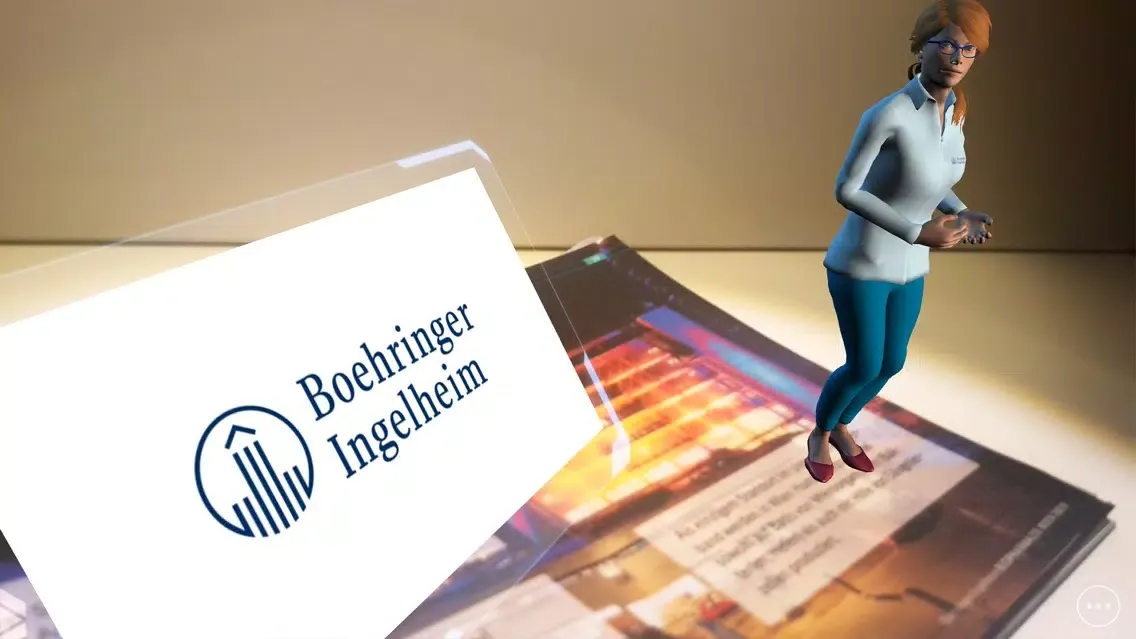 Boehringer Ingelheim AR Screenshots