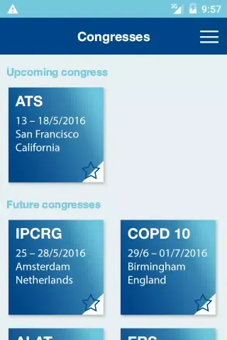 COPD Congress Screenshots