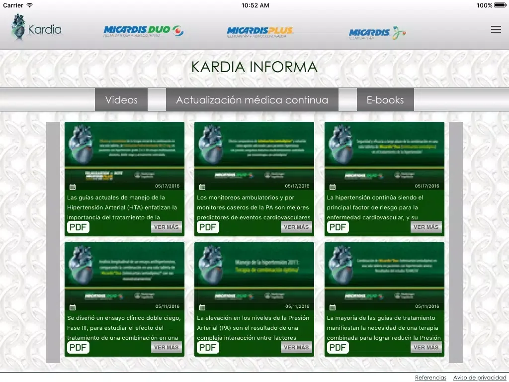 صور Kardia iPad 