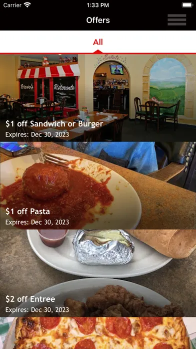 Bravo Pizza Italian Restaurant Screenshots