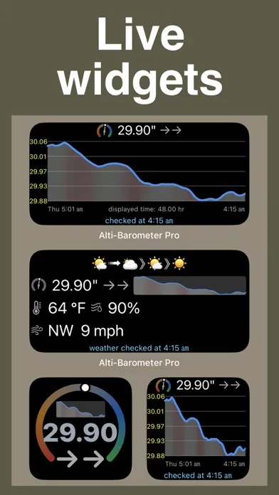 Alti-Barometer Pro Screenshots