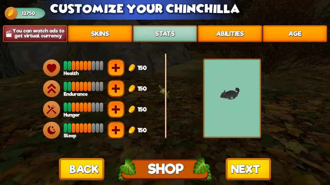 تصاویر Furry Chinchilla Animal Sim