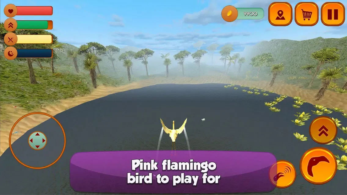 Capturas de pantalla de Wild Pink Flamingo Sim