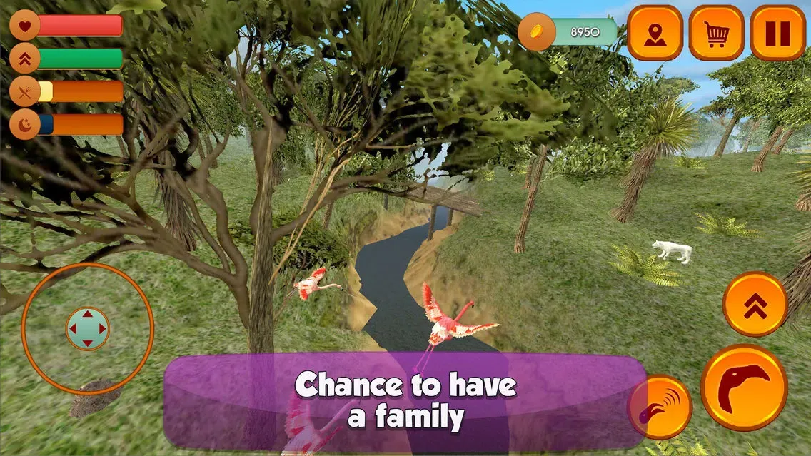 Capturas de pantalla de Wild Pink Flamingo Sim