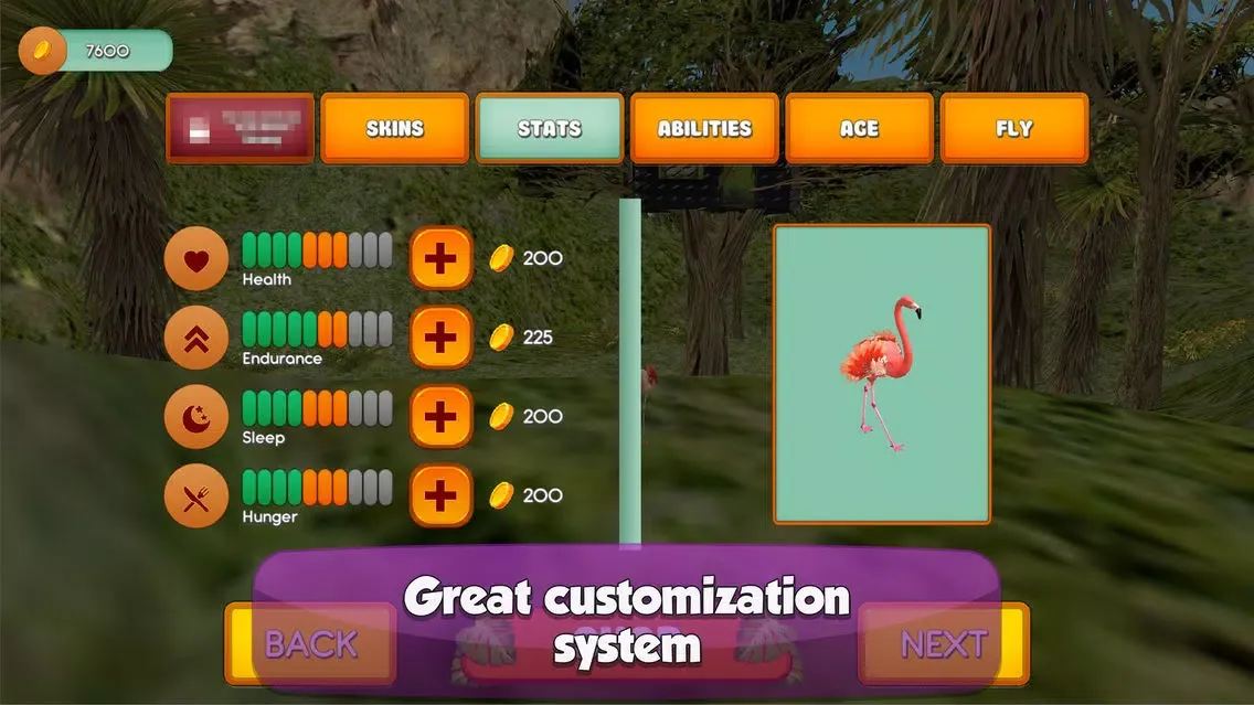 Capturas de pantalla de Wild Pink Flamingo Sim