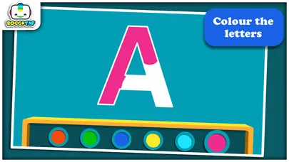 Captures d'écran de Bogga Alphabet