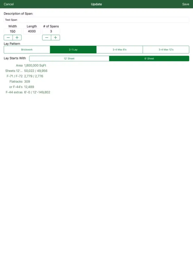 Capturas de pantalla de EAF Toolkit iPad 