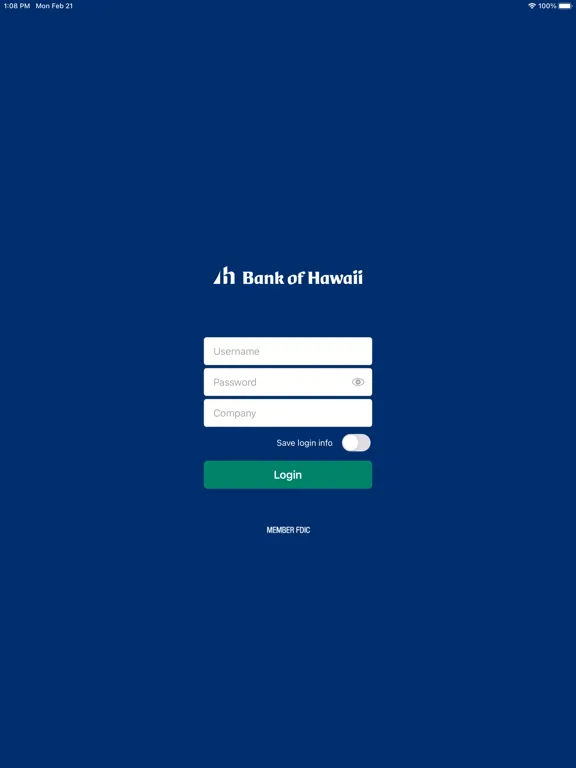 Commercial Deposit - West Pac iPad Screenshots