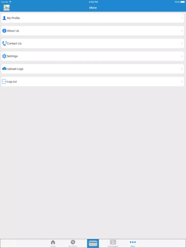 Ảnh chụp màn hình của JSG Pune Elite iPad 