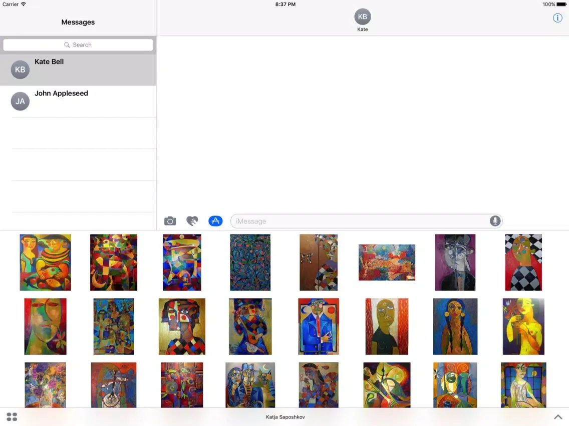Katja Saposhkov iPad  スクリーンショット