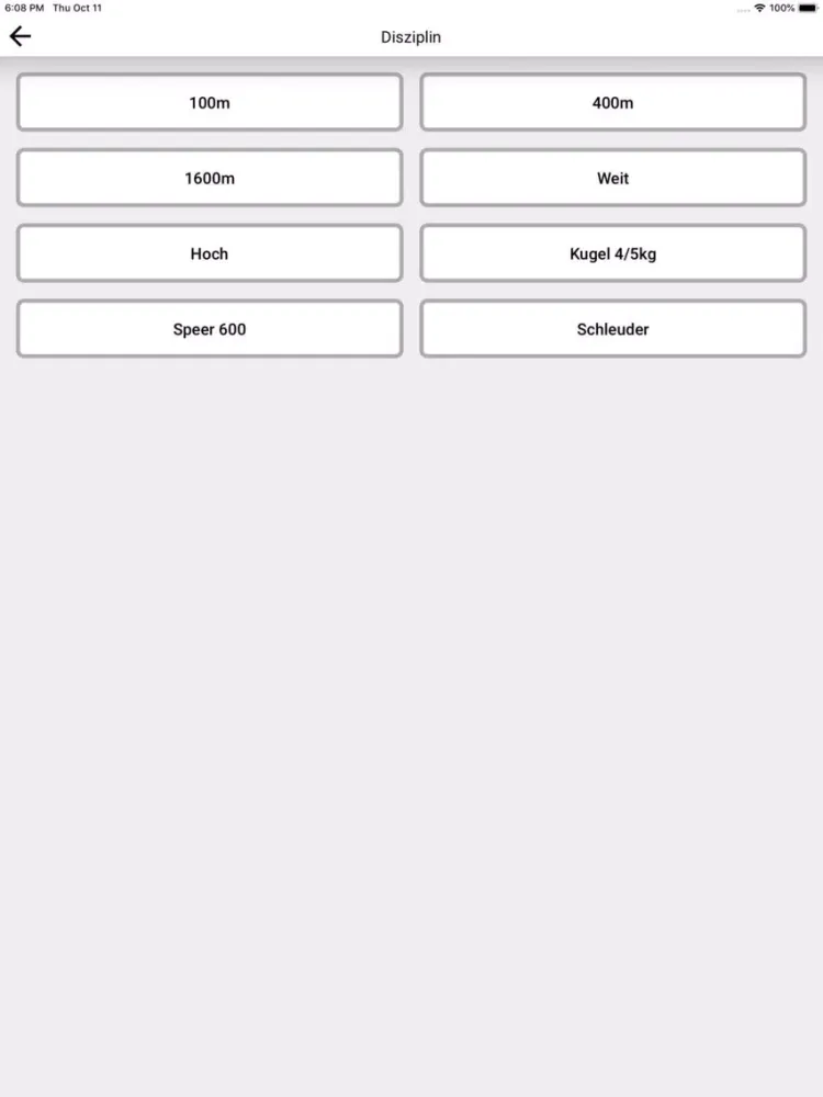 ภาพหน้าจอของ SportMeter iPad 