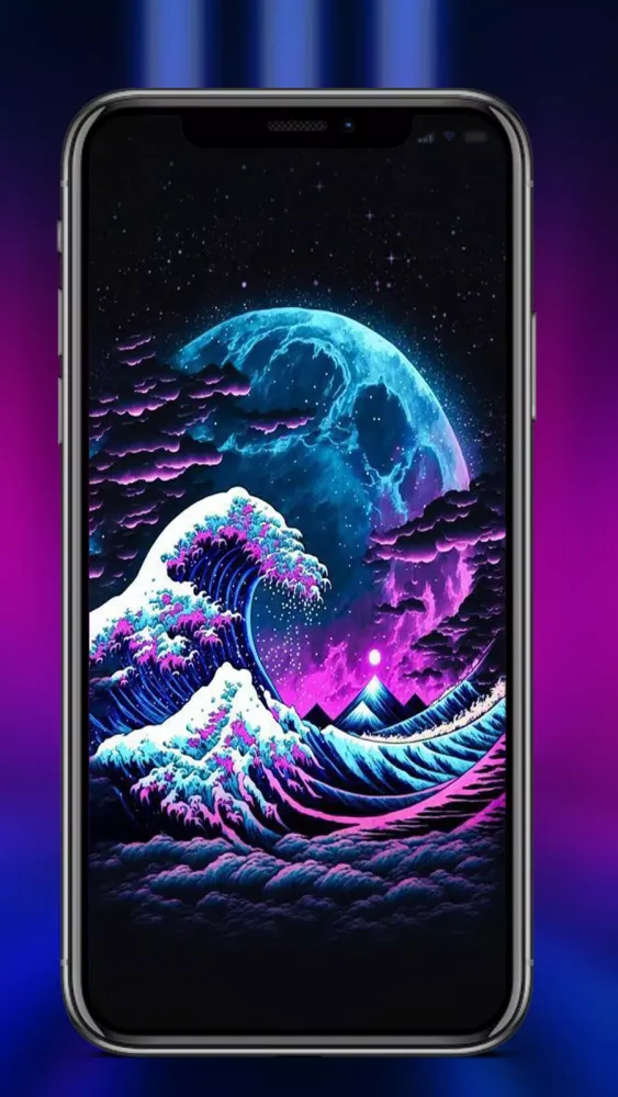 Capturas de pantalla de Neon Wallpaper
