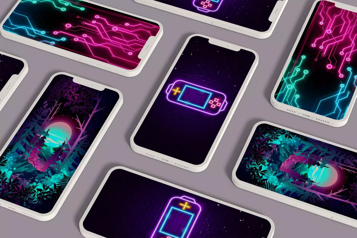 Capturas de pantalla de Neon Wallpaper