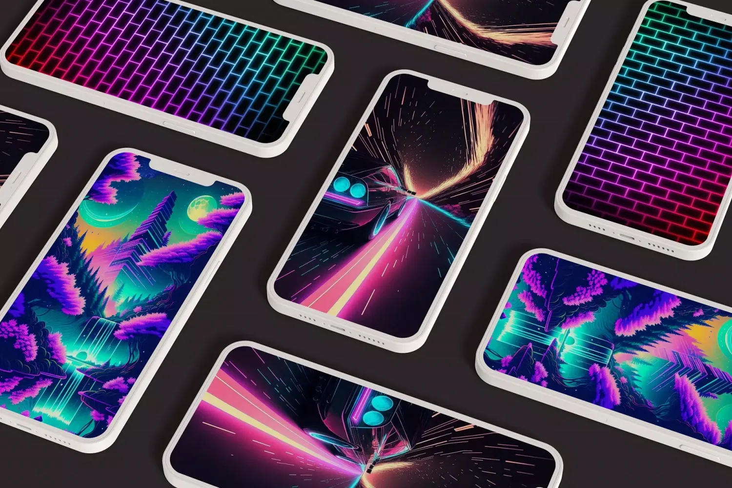 Capturas de pantalla de Neon Wallpaper