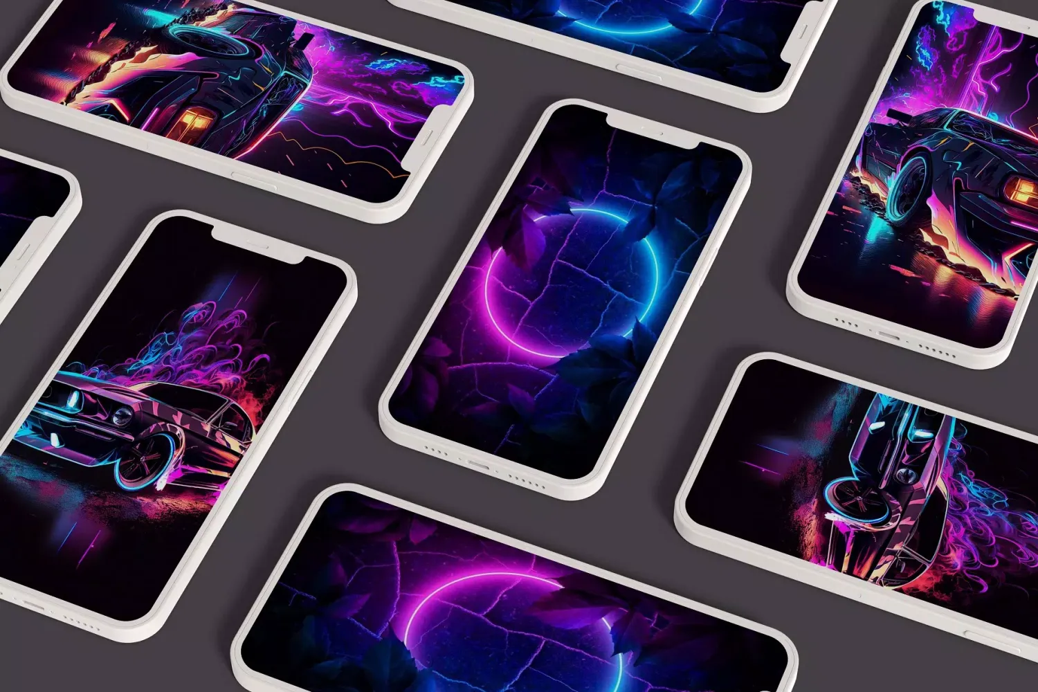 Capturas de pantalla de Neon Wallpaper