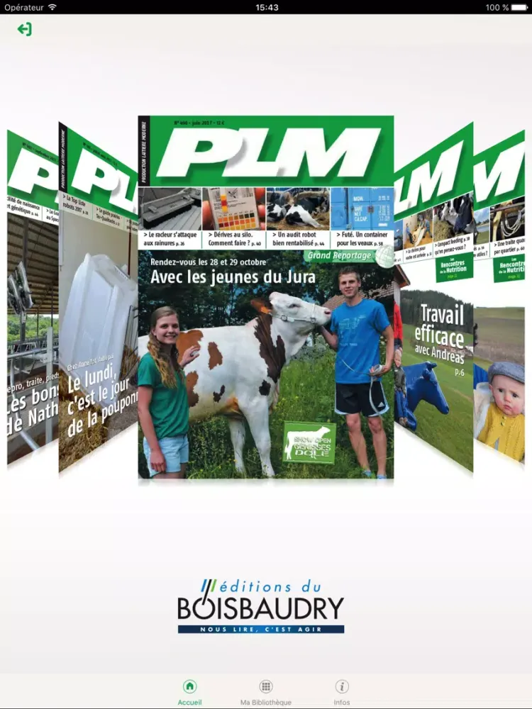 PLM Magazine iPad 应用截图