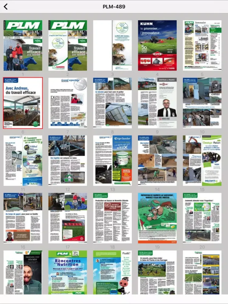 PLM Magazine iPad 应用截图