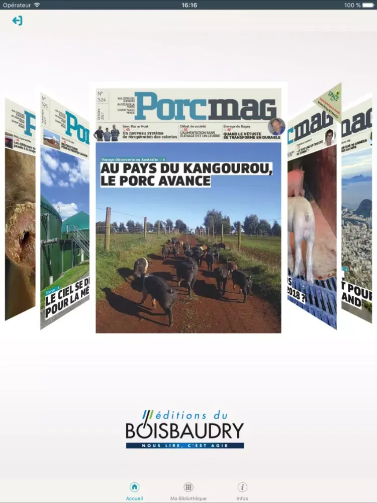 Porcmag iPad 应用截图