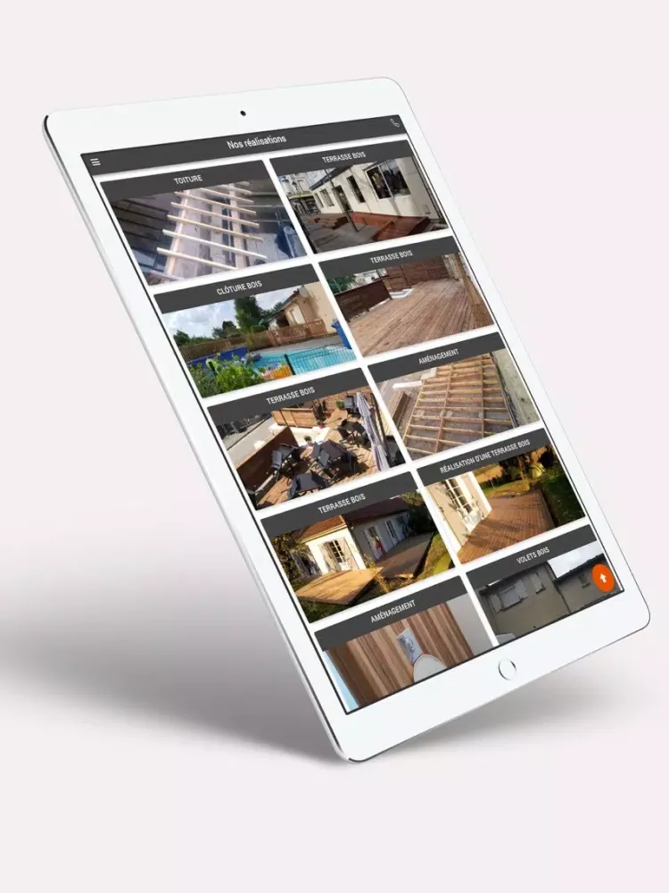Bois et Structure iPad  स्क्रीनशॉट