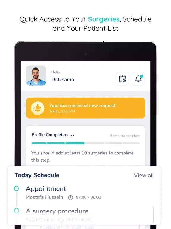 Screenshot di BokDoc Partners: For Doctors iPad 