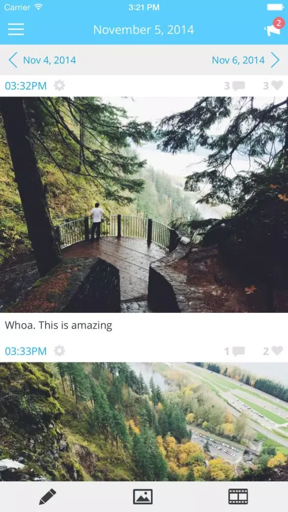 Bokeh - Log Your Life Screenshots