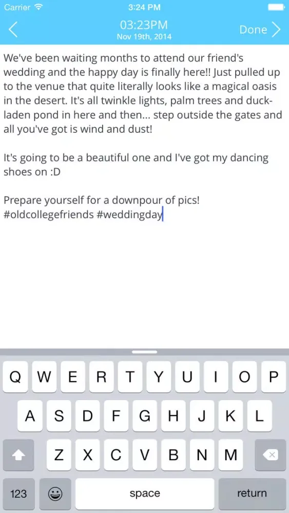 Bokeh - Log Your Life Screenshots