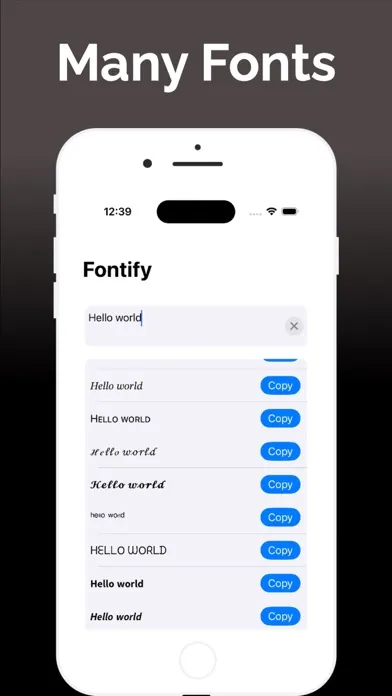 Fontify: Fonts Keyboard سکرین شاٹس
