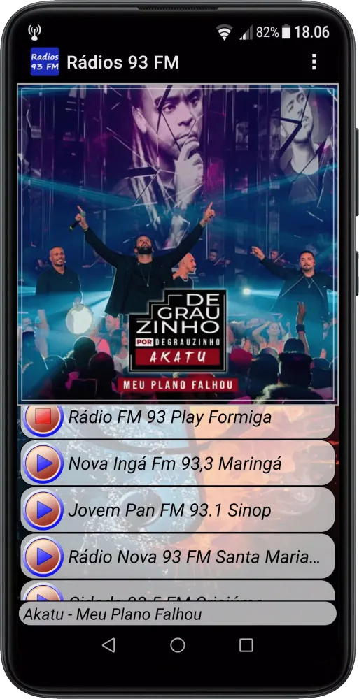 Radios 93 FM Brazil スクリーンショット