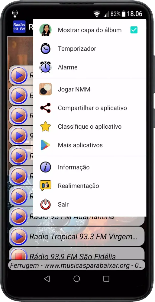 Radios 93 FM Brazil スクリーンショット