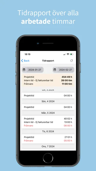 Zrzuty ekranu Bokning & Schema Online